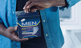 TENA Male protectors specially designed for men TENA Male protectors specially designed for men